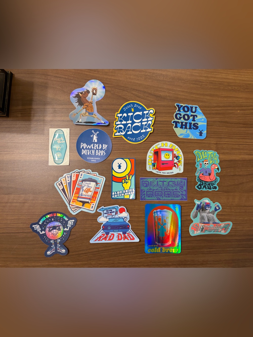 Dutch Bros Sticker Set